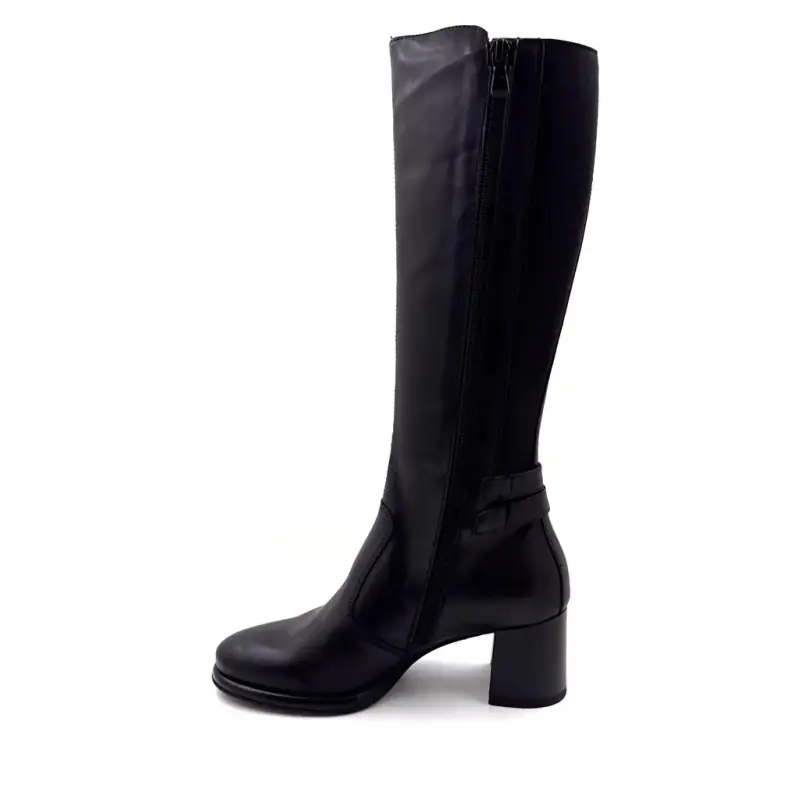 Botas Nero Giardini 17695 de piel negra - %shop-name%