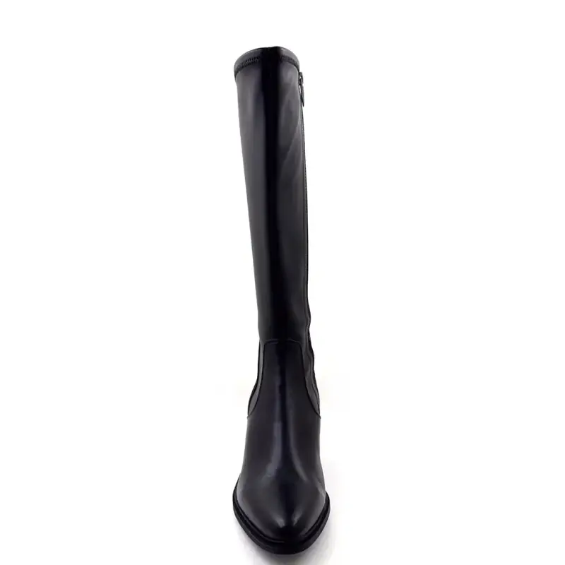 Bottes Regarde le Ciel Elettra-04 en cuir noir - %shop-name%