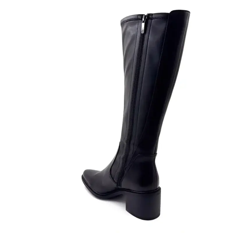 Regarde le Ciel Elettra-04 μαύρες δερμάτινες μπότες - %shop-name%