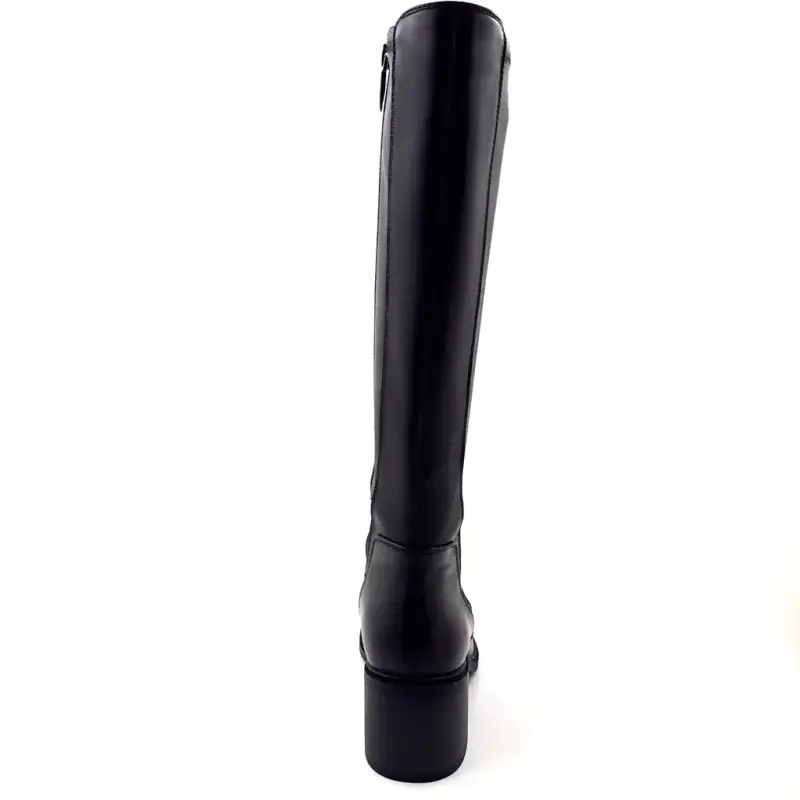 Regarde le Ciel Elettra-04 μαύρες δερμάτινες μπότες - %shop-name%