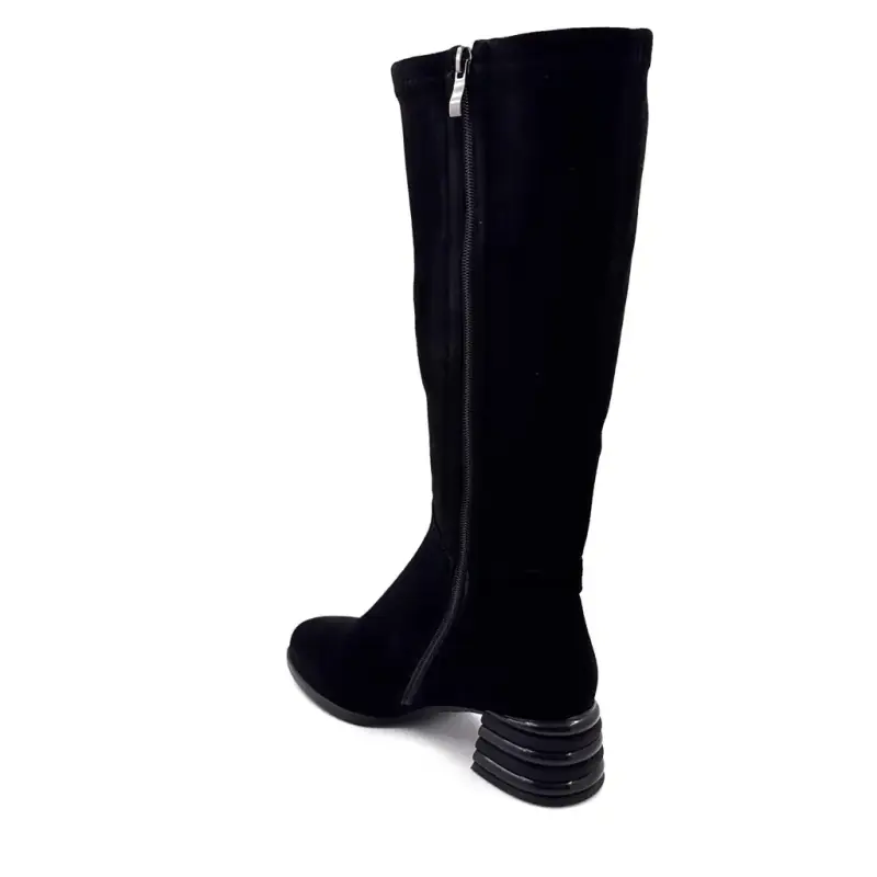 Μπότες Sarlaw2615 σε ιβουάρ χρώμα Ivoire σουέτ - %shop-name% - %price%