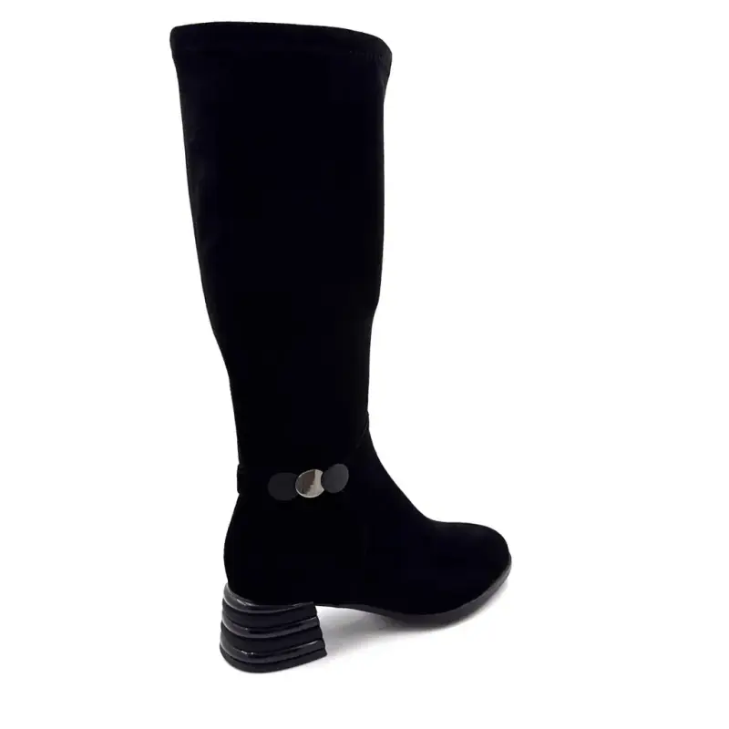 Μπότες Sarlaw2615 σε ιβουάρ χρώμα Ivoire σουέτ - %shop-name% - %price%