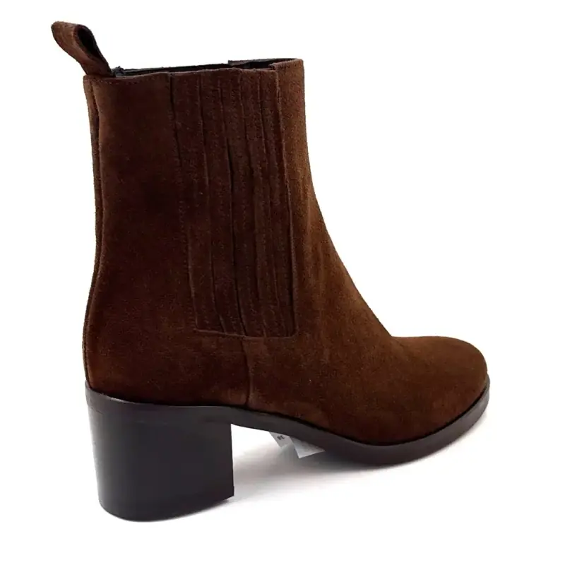 Bottines Ivoire Tw 713 Daim Marron - %shop-name% - %price%
