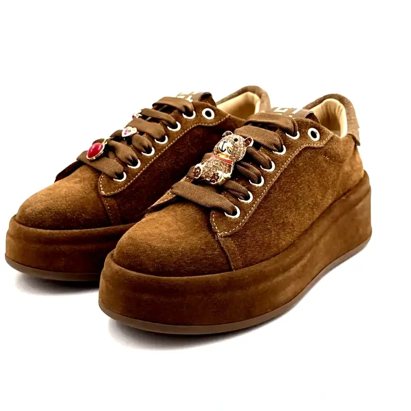 Basket Gio+ Oliva 140 Daim Camel- %shop-name% %price%