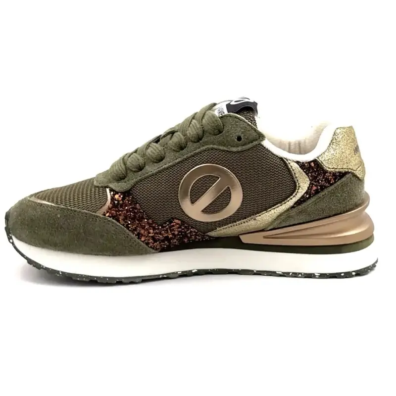 Basket No Name Tova Runner Daim & Glitter Kaki %shop-name%