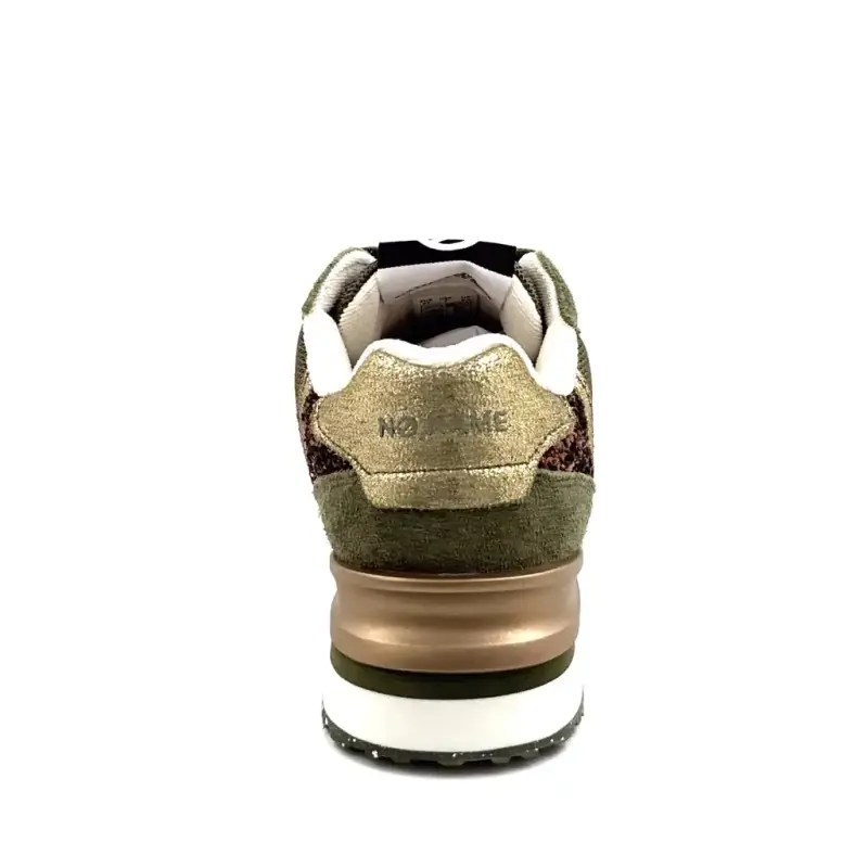 Basket No Name Tova Runner Daim & Glitter Kaki %shop-name%