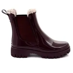 Lemon Jelly Colden burgundy rain boots %price%