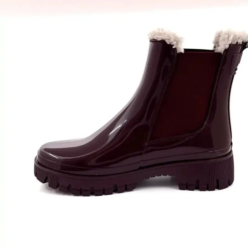 Lemon Jelly Colden burgundy rain boots - %shop-name%