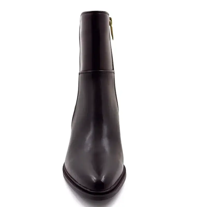 Botine din piele maro Regarde le Ciel Elettra-03 - %price%
