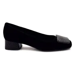Ballerines Reqins Kefir26 Daim Noir %price%