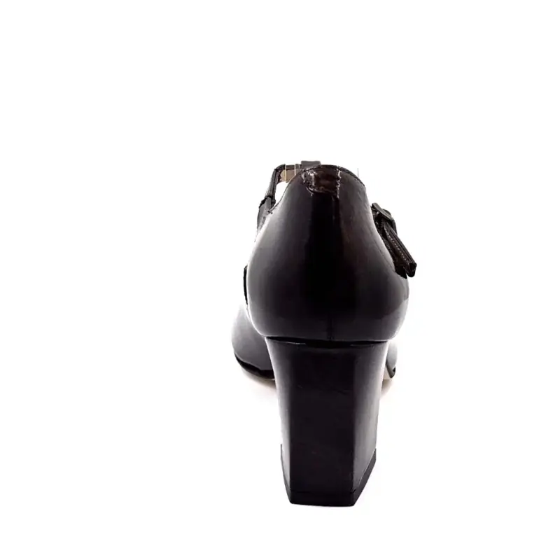 Ivoire Ballerinasko N2306 Laklæder Bronze Sort - %price%