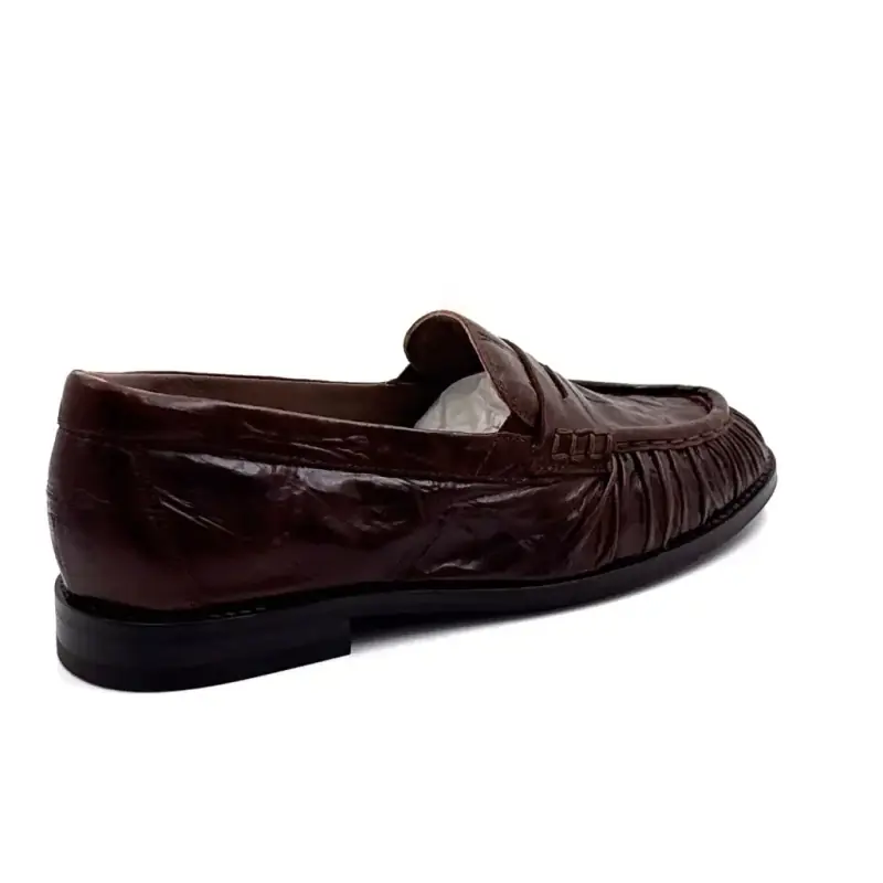 Mocassins Softwaves 9.4902/001 em couro marrom - %shop-name%