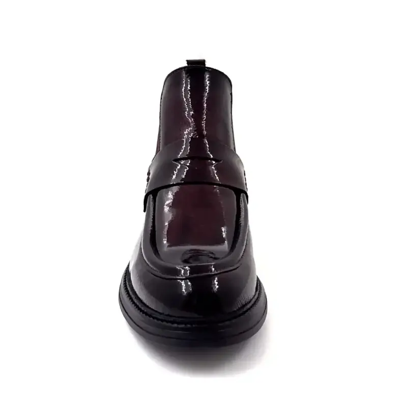 Botines Ivoire CV6403 de charol burdeos - %shop-name%