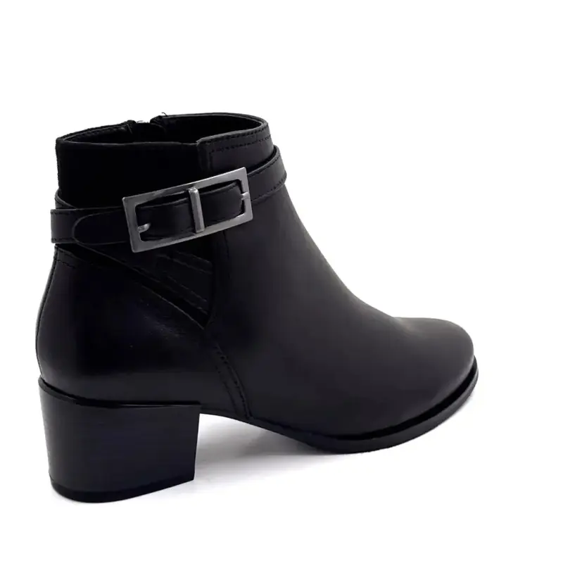 Bottines Regarde le Ciel Jolene39 Cuir Noir - %price%