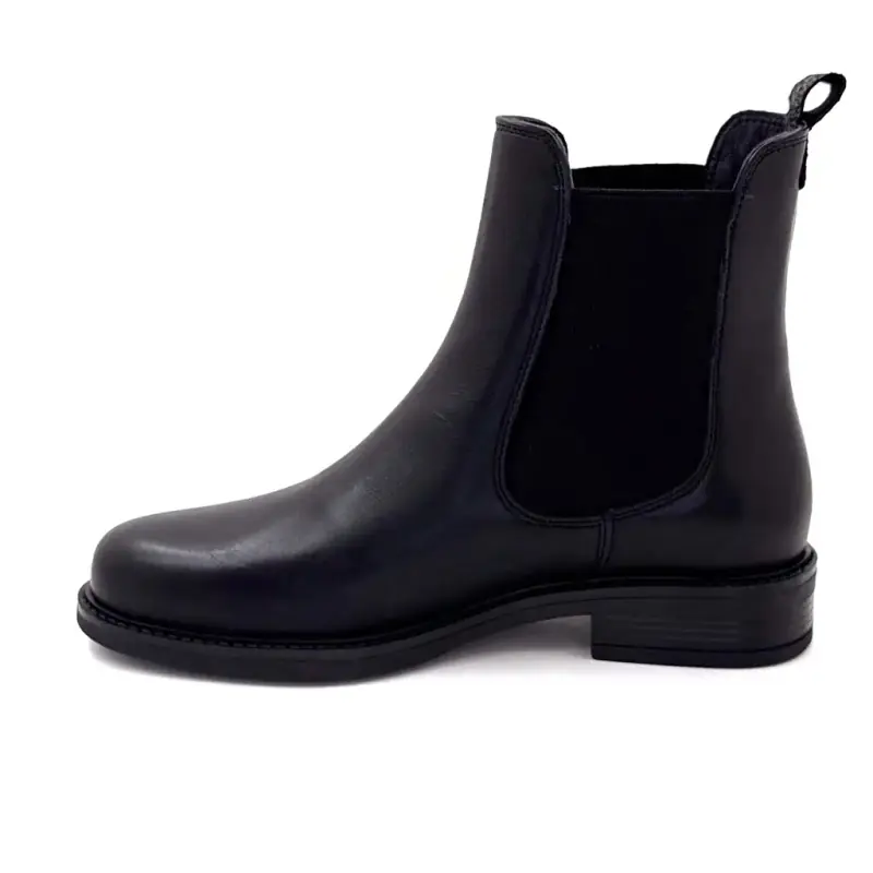 Bottines Ivoire CO 90087 Cuir Noir - %shop-name% - %price%