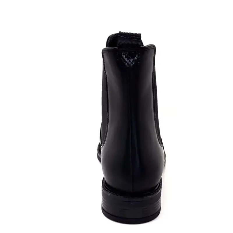 Bottines Ivoire CO 90087 Cuir Noir - %shop-name% - %price%