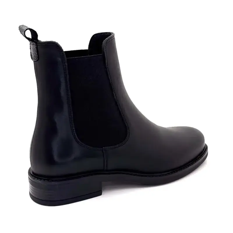 Bottines Ivoire CO 90087 Cuir Noir - %shop-name% - %price%