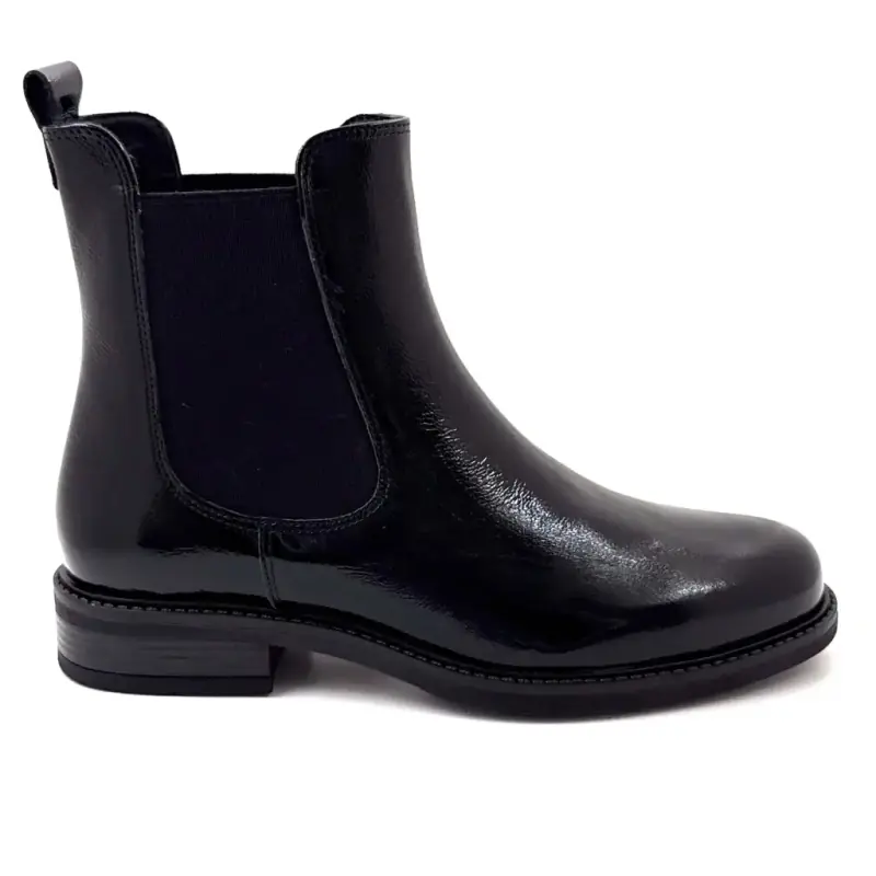 Bottines Ivoire CO 90087 Cuir Vernis Noir %price%