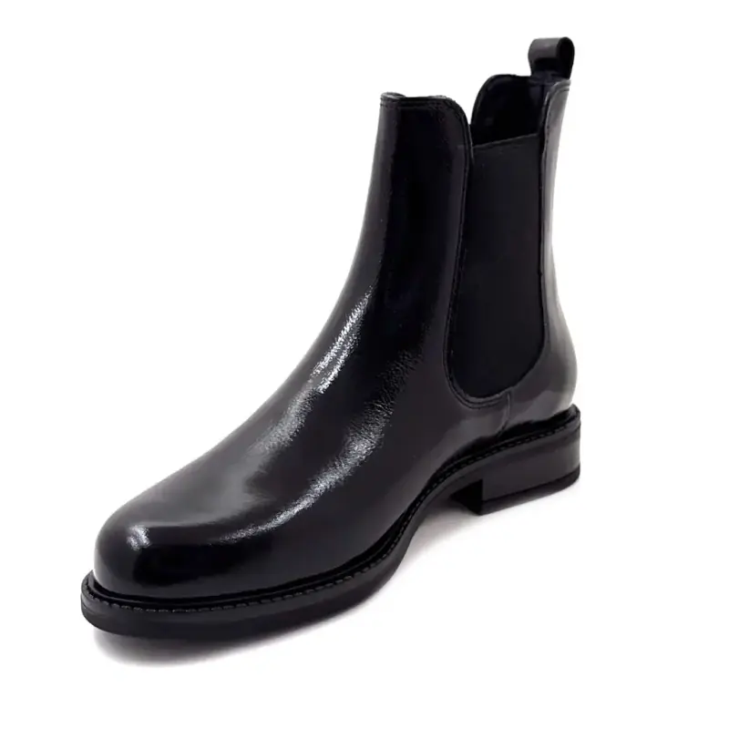 Bottines Ivoire Co 90087 Cuir Vernis Noir - %shop-name%