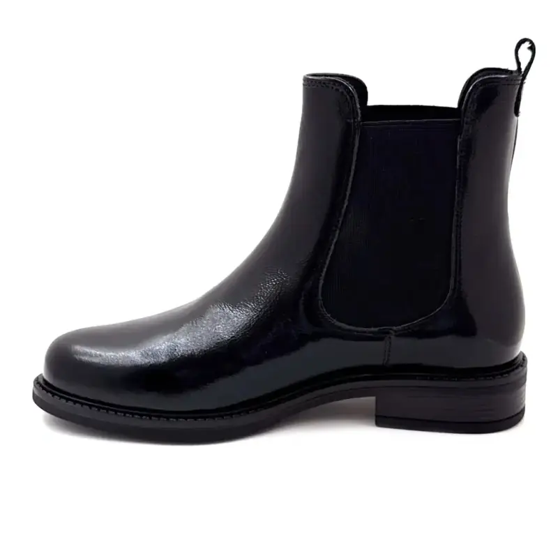 Bottines Ivoire Co 90087 Cuir Vernis Noir - %shop-name%