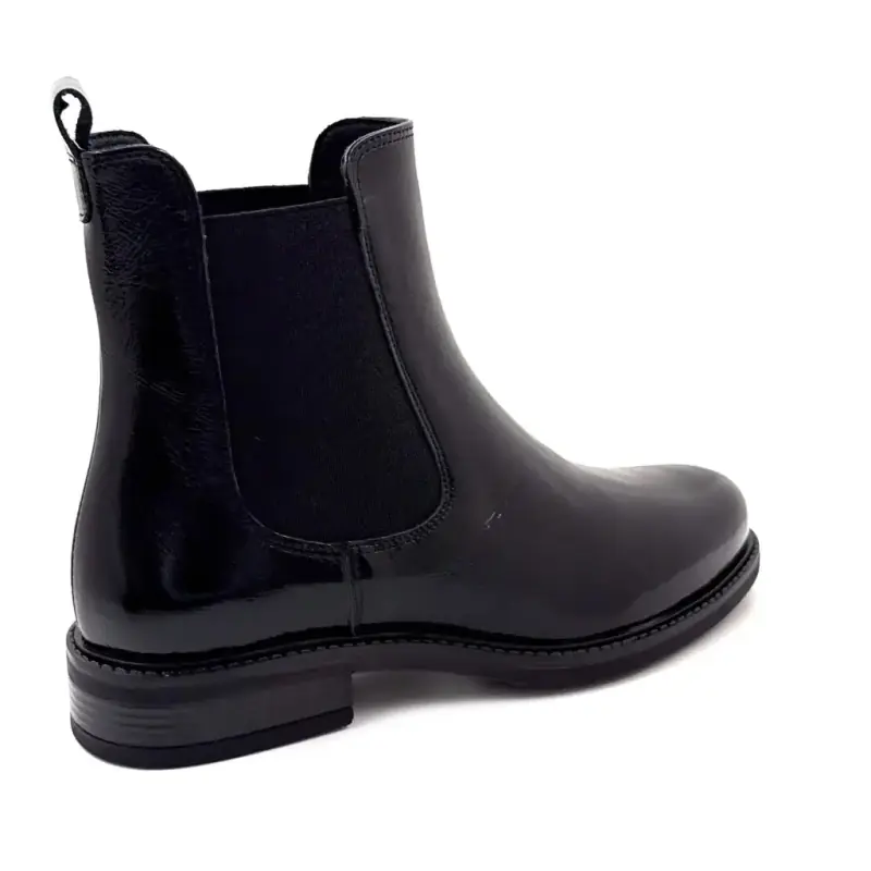 Bottines Ivoire Co 90087 Cuir Vernis Noir - %shop-name%