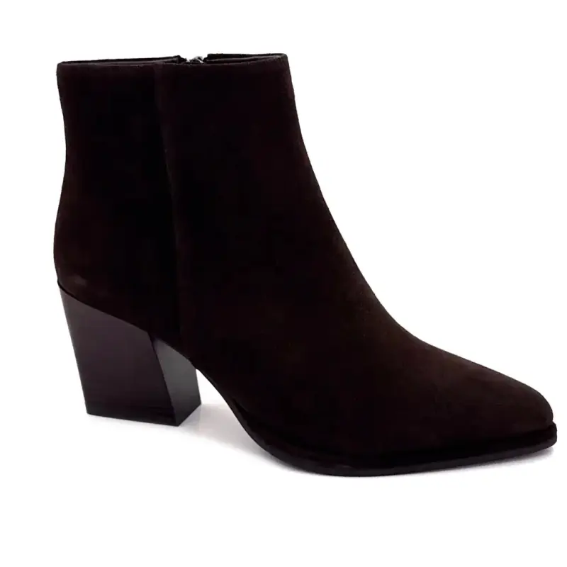 Eithel-02 Brown Suede Cowboy Boots - %price%