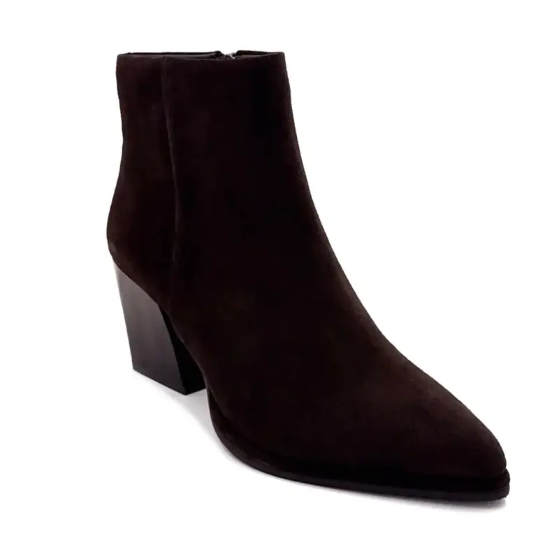 Eithel-02 Brown Suede Cowboy Boots - %price%