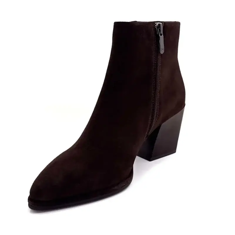 Eithel-02 Brune Ruskinds Cowboystøvler - %price%
