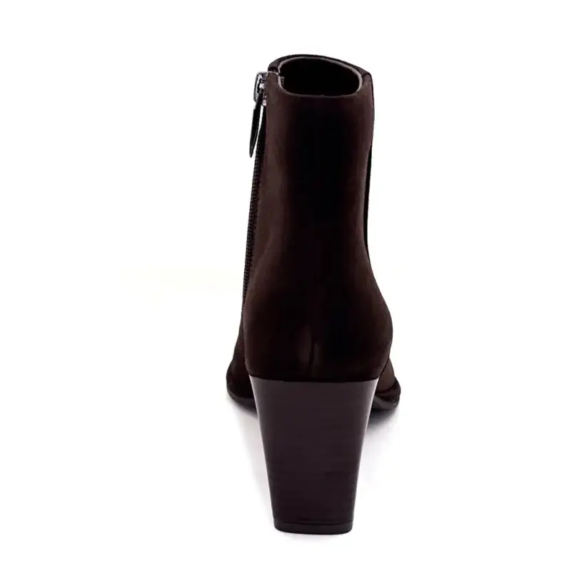 Eithel-02 Brune Ruskinds Cowboystøvler - %price%