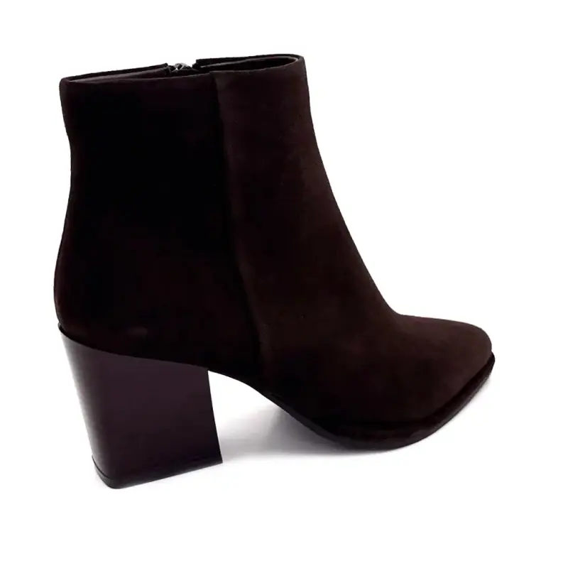 Eithel-02 Brown Suede Cowboy Boots - %price%
