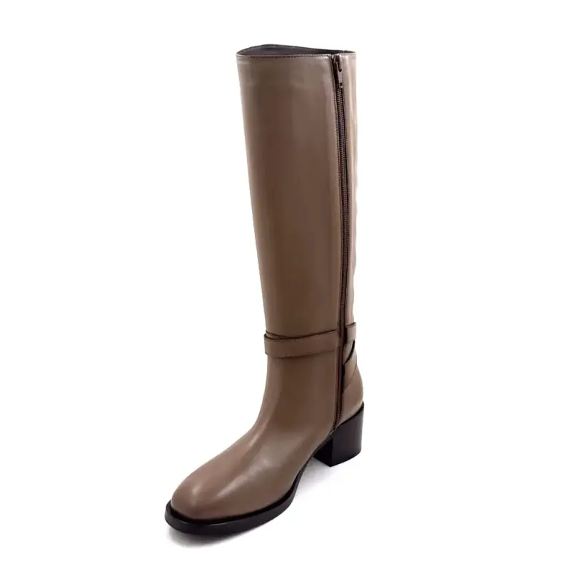 Maretto 2703 Ridestøvler F.55 Taupe Læder - %shop-name% - %price%
