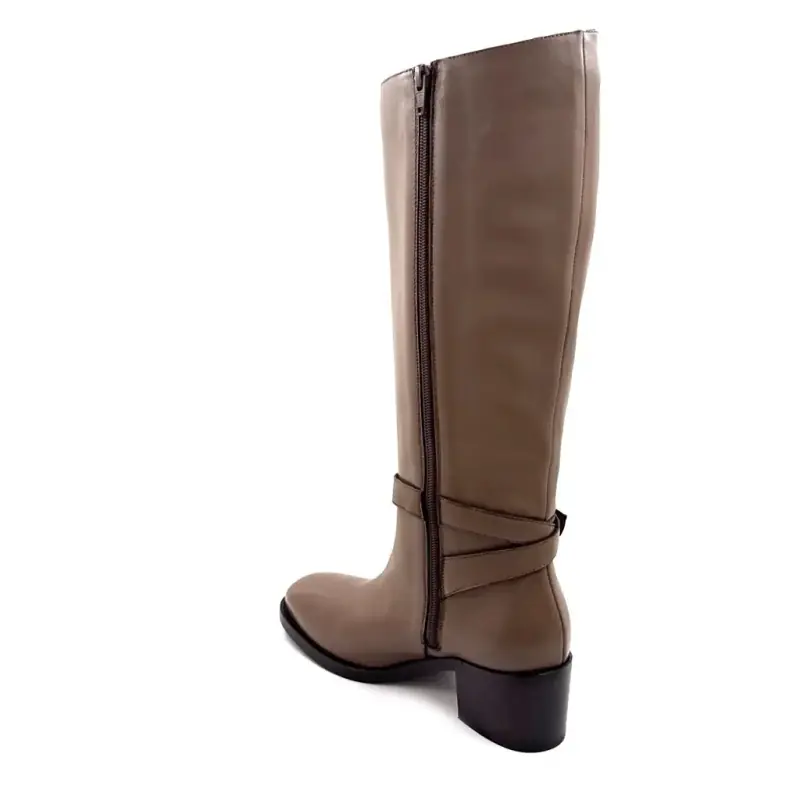 Maretto 2703 Riding Boots F.55 Taupe Leather - %shop-name% - %price%