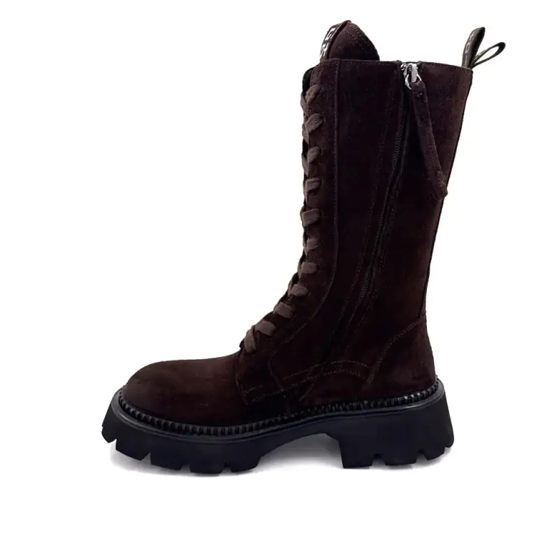 Giove Greta 01 B Bruna Mocka Ranger Stövlar - %shop-name%