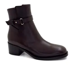 Botines Maretto 2702 f.55 de piel marrón - %shop-name%