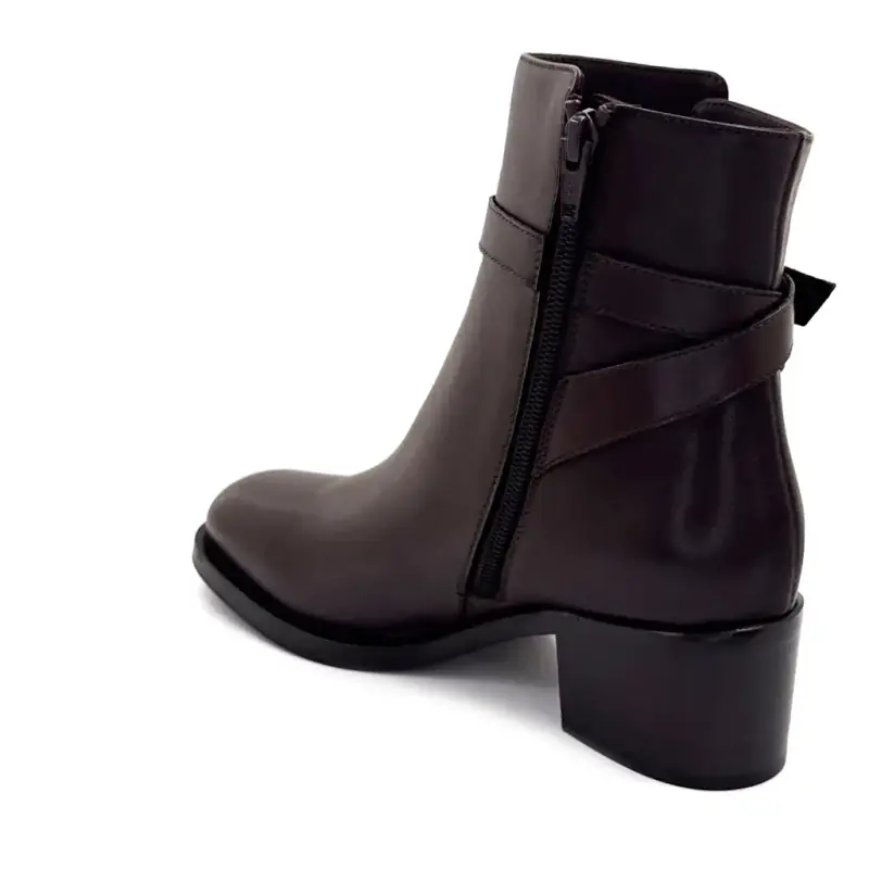 Maretto 2702 f.55 Brune Læder Ankelstøvler - %shop-name%