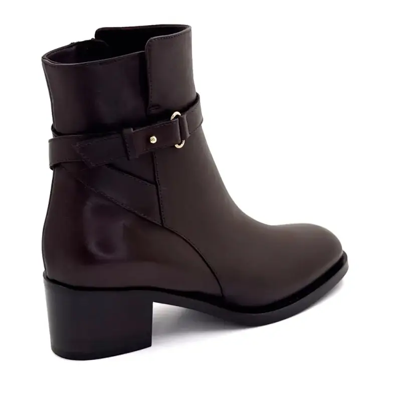 Maretto 2702 f.55 Καφέ Δερμάτινα Μπότες Αστραγάλου - %shop-name%