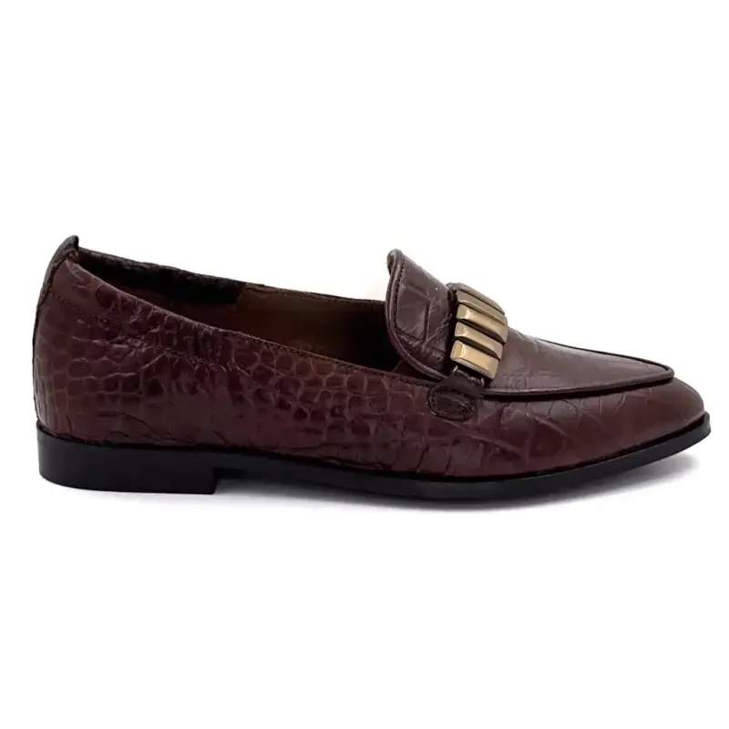 Softwaves Loafers 9.45.02/001 Brunt Skinn %price%