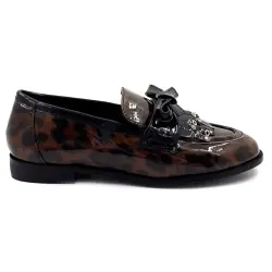 Noa Harmon Phoebee 10427-67 Loafers med leopardprint %price%