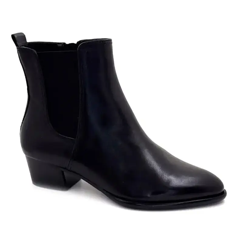 Regarde Le Ciel Lori09 Ankelstøvler i sort læder - %shop-name%