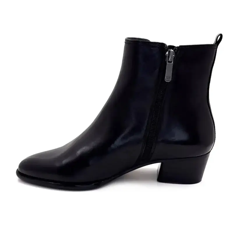 Regarde Le Ciel Lori09 Ankelstøvler i sort læder - %shop-name%