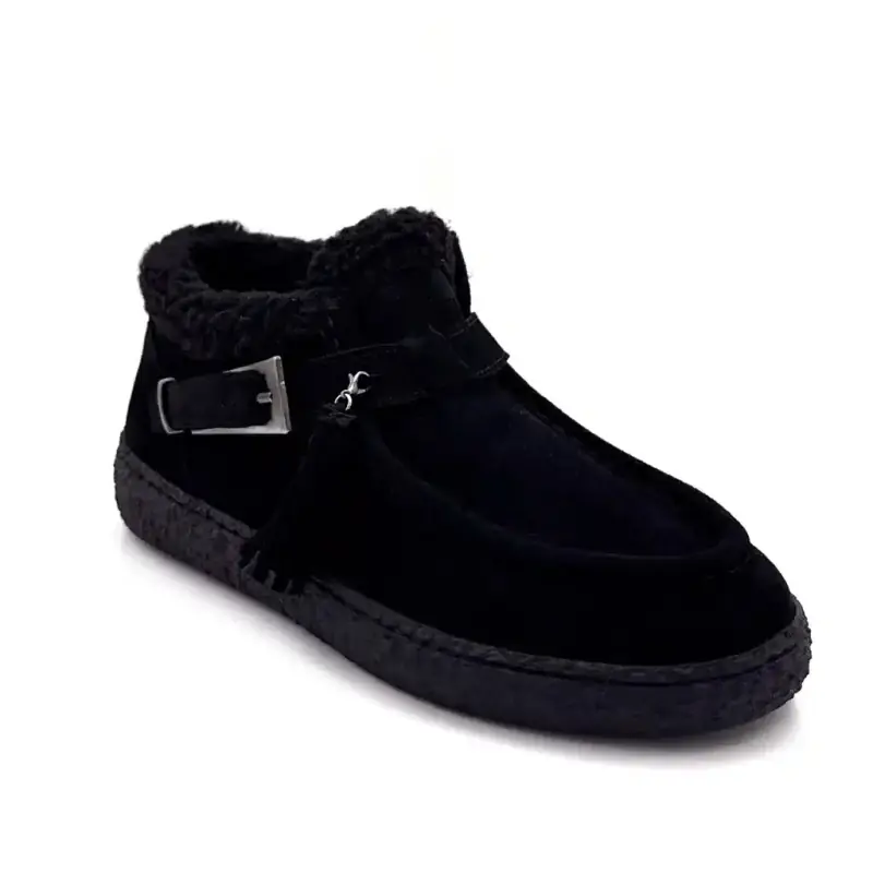 Botki Ivoire 0848-19.2, zamsz czarny - %shop-name% %price%