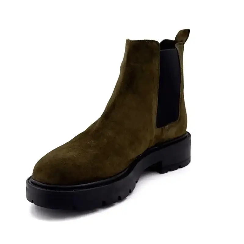 Ivoire boots 835 4853 Green Suede - %shop-name% %price%