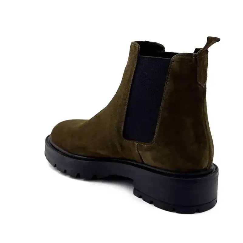 Botki Ivoire 835 4853, zamsz zielony - %shop-name% %price%