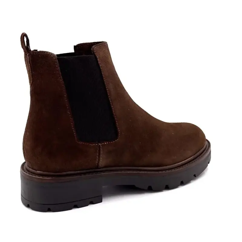 Stivaletti Ivoire 835 4853 in camoscio marrone - %shop-name% %price%