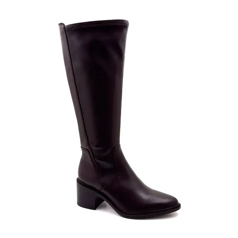 Cizme din piele maro Regarde le Ciel Elettra04 - %price%