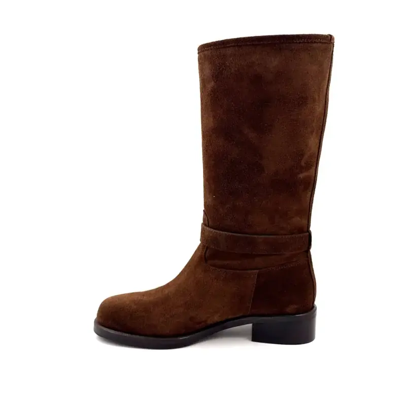 Ivoire halfhoge laarzen Tw 701 Model 6983 Bruin suède - %price%