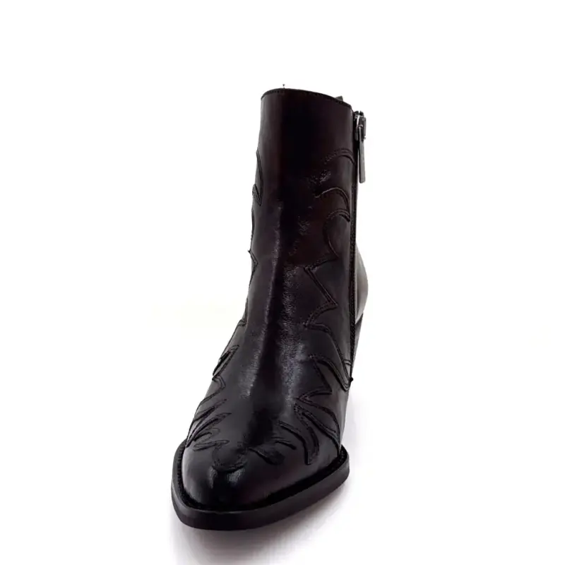 Muratti S 1775 M Bruna Cowboystövlar i Patinerat Läder - %shop-name%