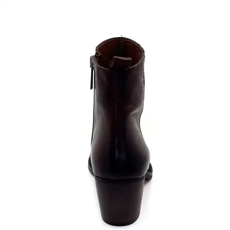 Muratti S 1775 M Cowboy-Stiefel aus braunem patiniertem Leder - %shop-name%