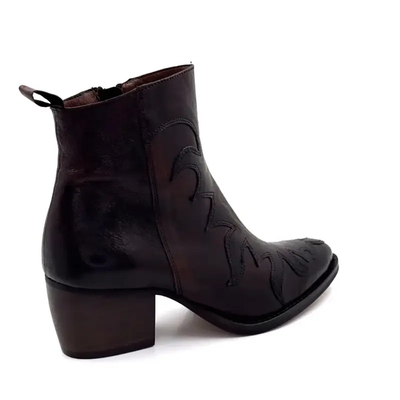 Muratti S 1775 M Bruna Cowboystövlar i Patinerat Läder - %shop-name%