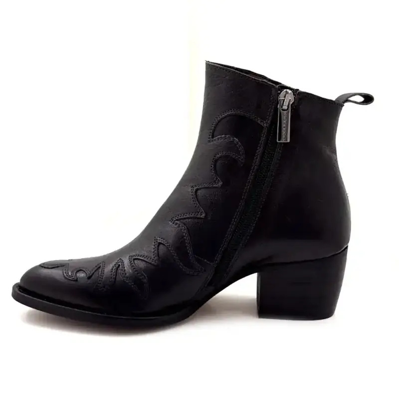 Santiags Muratti S 1775 M Cuir Noir - %shop-name%